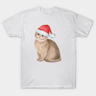 Cute And Lovely Animals With Christmas T-Shirt